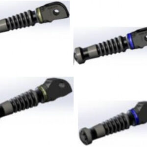 Yamaha Voetsteunen aluminium MT-03 ABS