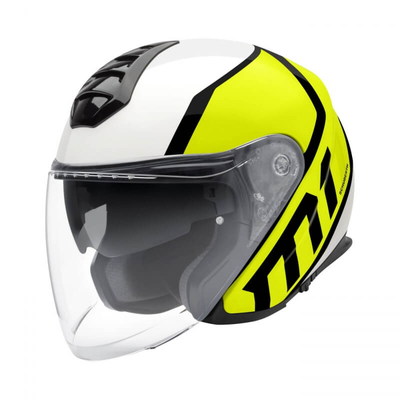 Schuberth M1 Flux yellow - Jethelmen, Motorhelmen outlet - Termaat Motoren