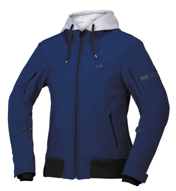 IXS Classic SO Women Jacket Moto Blue
