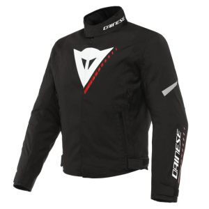 Dainese Veloce D-Dry Jacket Black White Lava-red A66