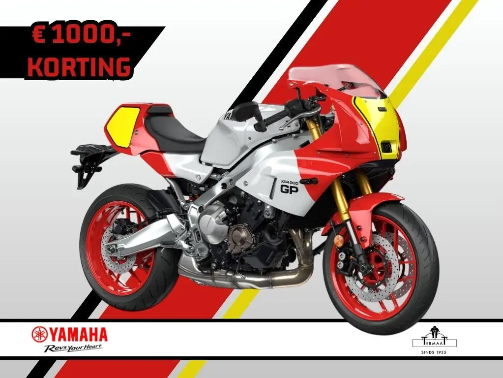 Yamaha xsr900gp legend red kopen bij Termaat Motoren Nijmegen – Yamaha exclusief dealer