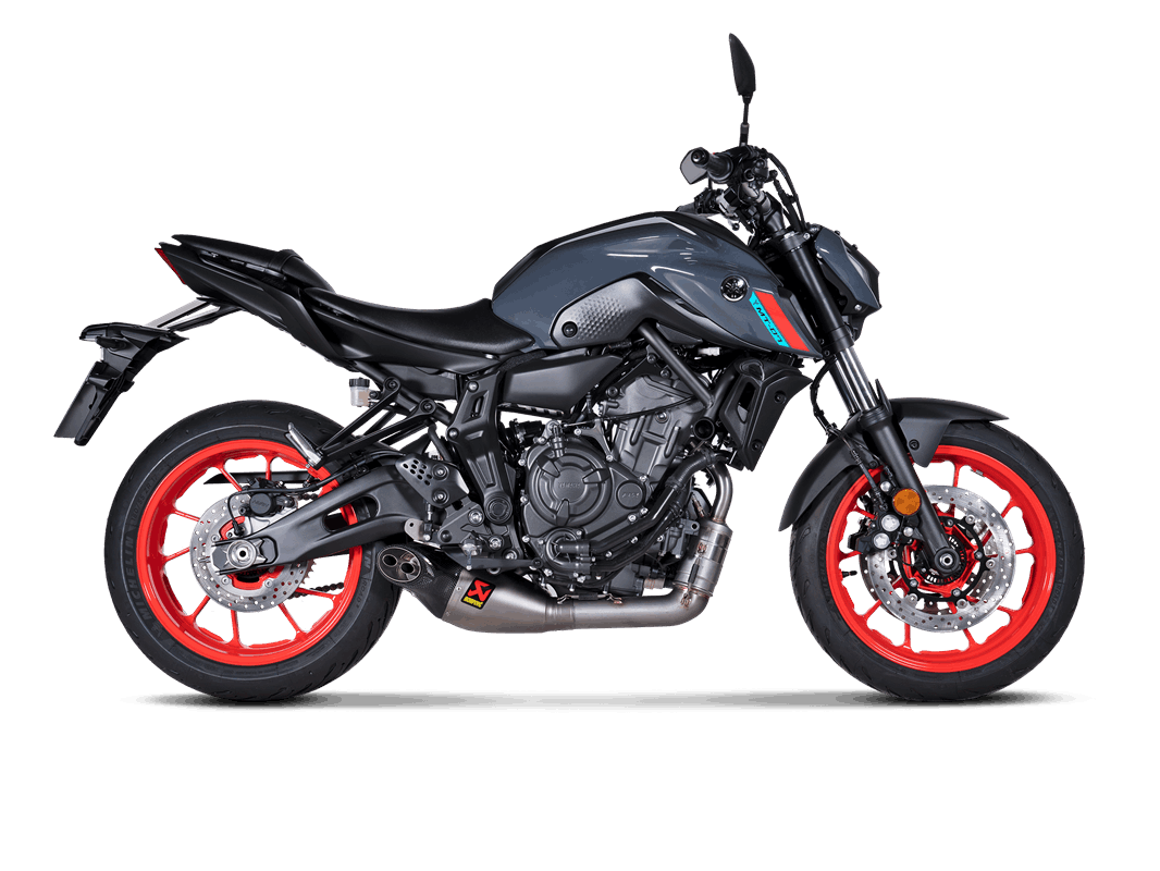 Akrapovic Racing Line titanium MT-07 2021 - 2024 Akrapovic Racing Line titanium MT-07 2021 - 2024