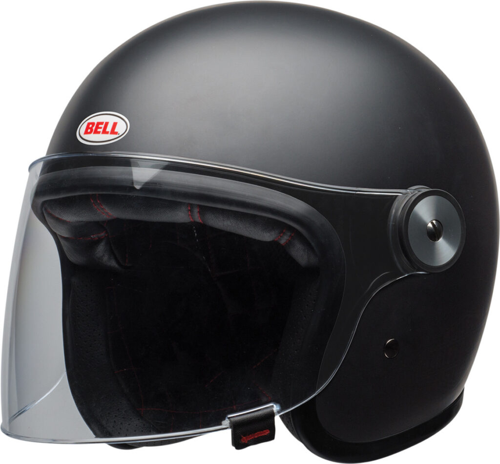Bell Riot Matt Black - Jethelmen, Motorhelmen, Motorhelmen outlet ...