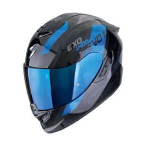 Scorpion Exo 1400 Evo II Carbon Air Platted Black Blue