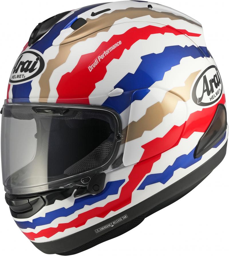 Arai RX 7V Evo Doohan Jubilee Restyle Arai RX 7V Evo Doohan Jubilee Restyle