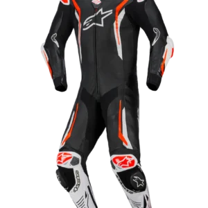 Alpinestars GP Tech V5 1pc Suit Black White Red Fluo 1231