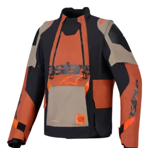 Alpinestars Halo Pro Drystar XF Laminated Jacket Walnut Rust Black 9279