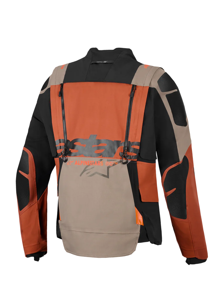 Alpinestars Halo Pro Drystar XF Laminated Jacket Walnut Rust Black 9279 Alpinestars Halo Pro Drystar XF Laminated Jacket Walnut Rust Black 9279