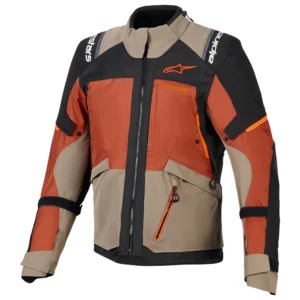 Alpinestars Andes V4 Drystar Jacket Walnut Rust Black 9279