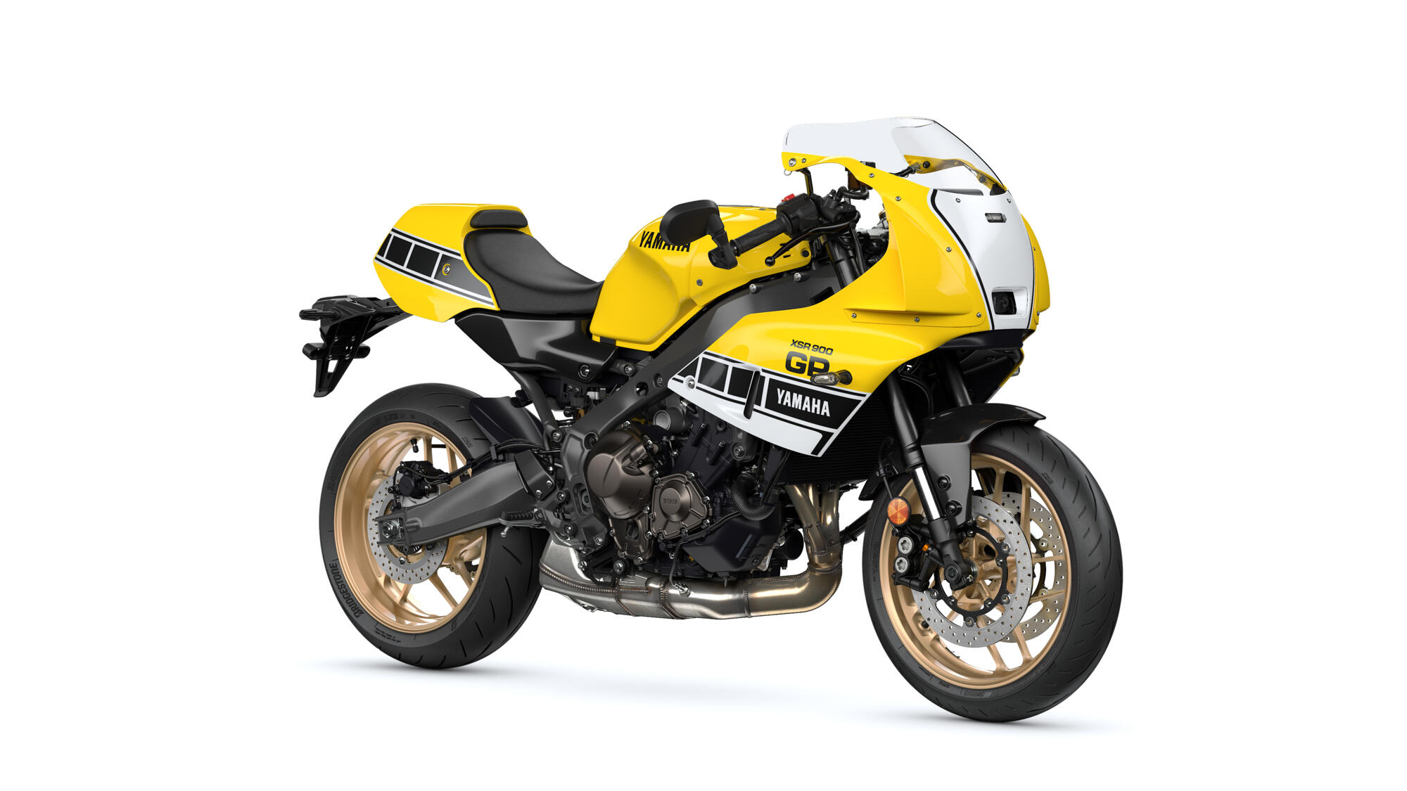Yamaha XSR900GP Legend Yellow motorfiets bij Termaat Motoren in Nijmegen – exclusief Yamaha dealer