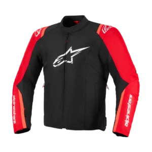 Alpinestars T-SPS V2 Waterproof Jacket Black Red Red Fluo 1575