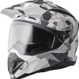 GMS Adventus Enduro Camo Matt White Grey