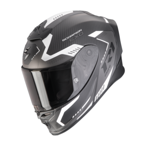 Scorpion Exo R1 Evo Carbon Air Propel Black Silver