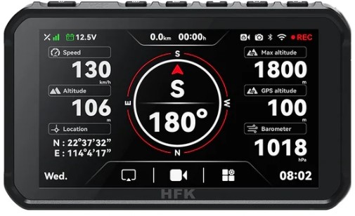 HFK HC50-RM Smart Motorcycle Bikeplay with Quick-Release mount HFK HC50-RM Smart Motorcycle Bikeplay with Quick-Release mount