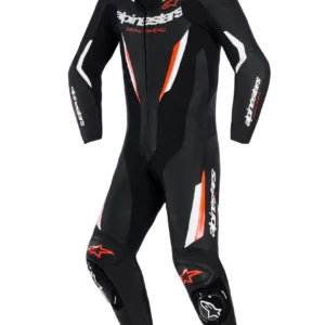 Alpinestars GP Force V2 1pc Suit Black White Red Fluo 1231