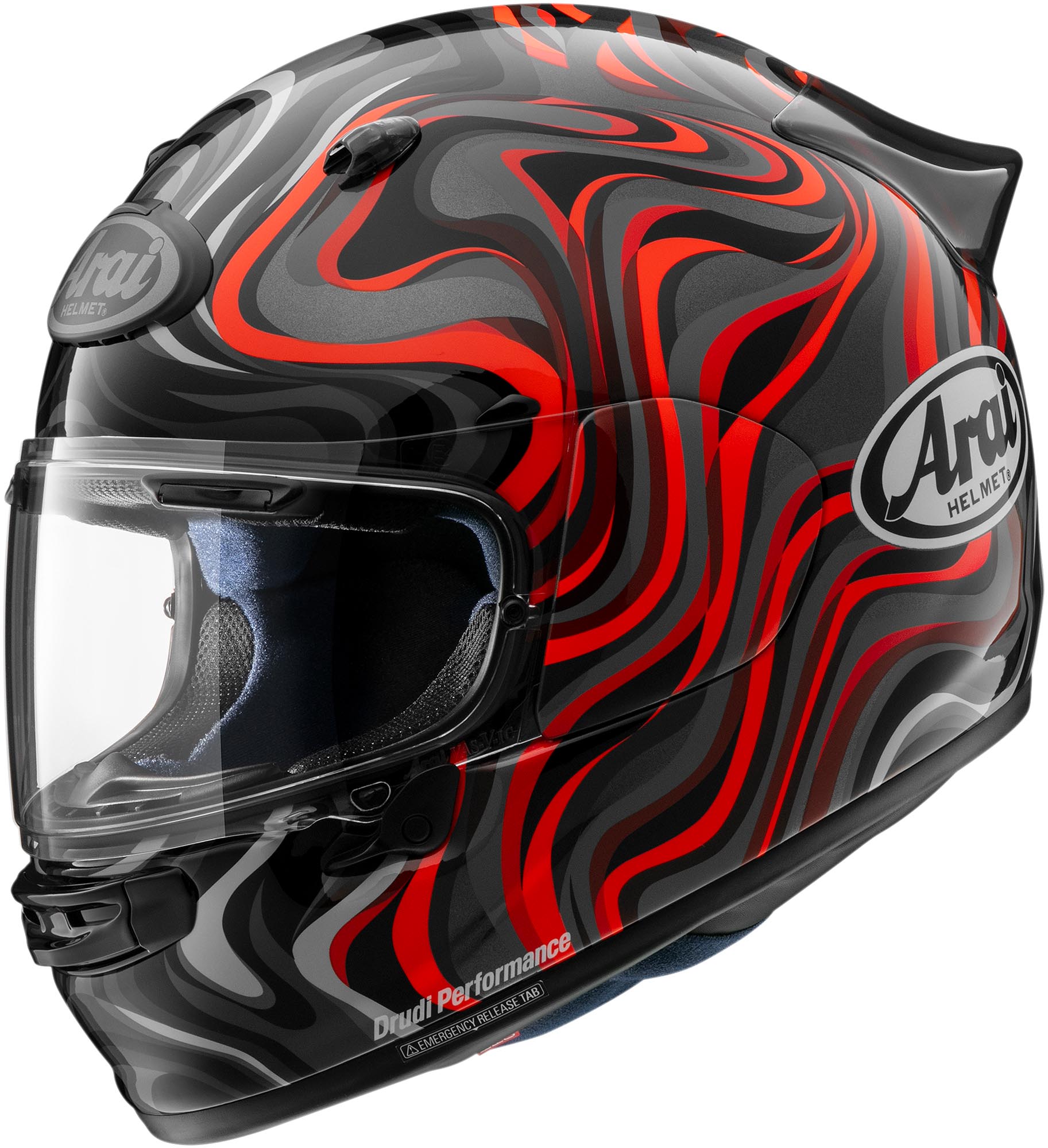 Arai Quantic Swirl Red Arai Quantic Swirl Red