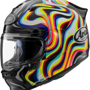 Arai Quantic Swirl Red