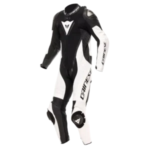 Dainese Demon Sprint Perforated 1pc Suit Black White White 318