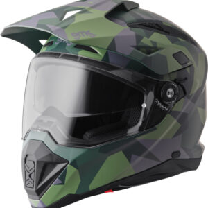 GMS Adventus Enduro Camo Matt Green Black