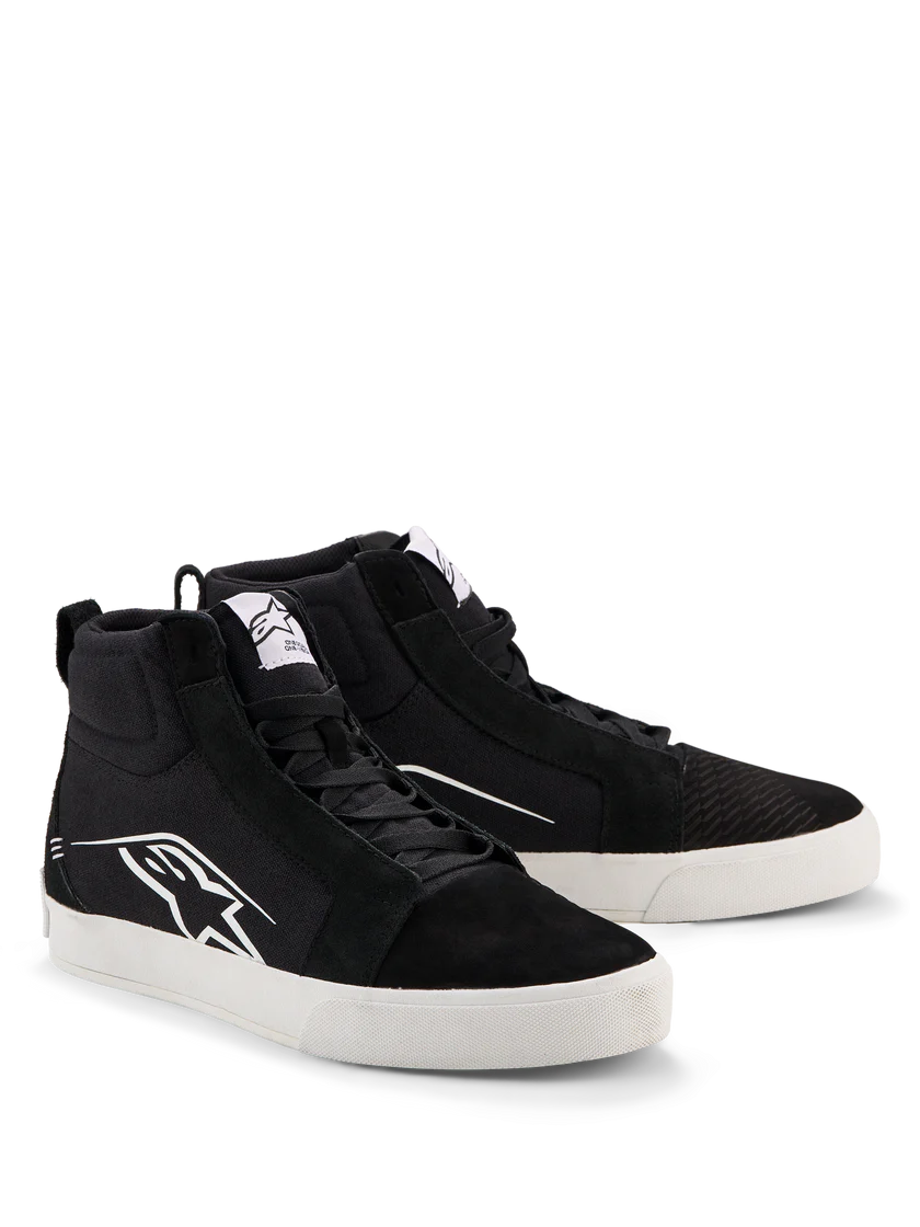 Alpinestars Ride-63 Canvas Shoes Black White 12 Alpinestars Ride-63 Canvas Shoes Black White 12