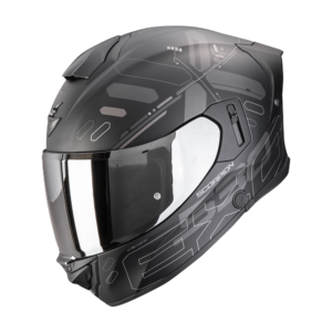 Scorpion Exo 530 Air Fond Matt Black Silver