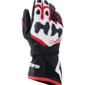 Alpinestars SP-9 Gloves Black White Bright Red 1304