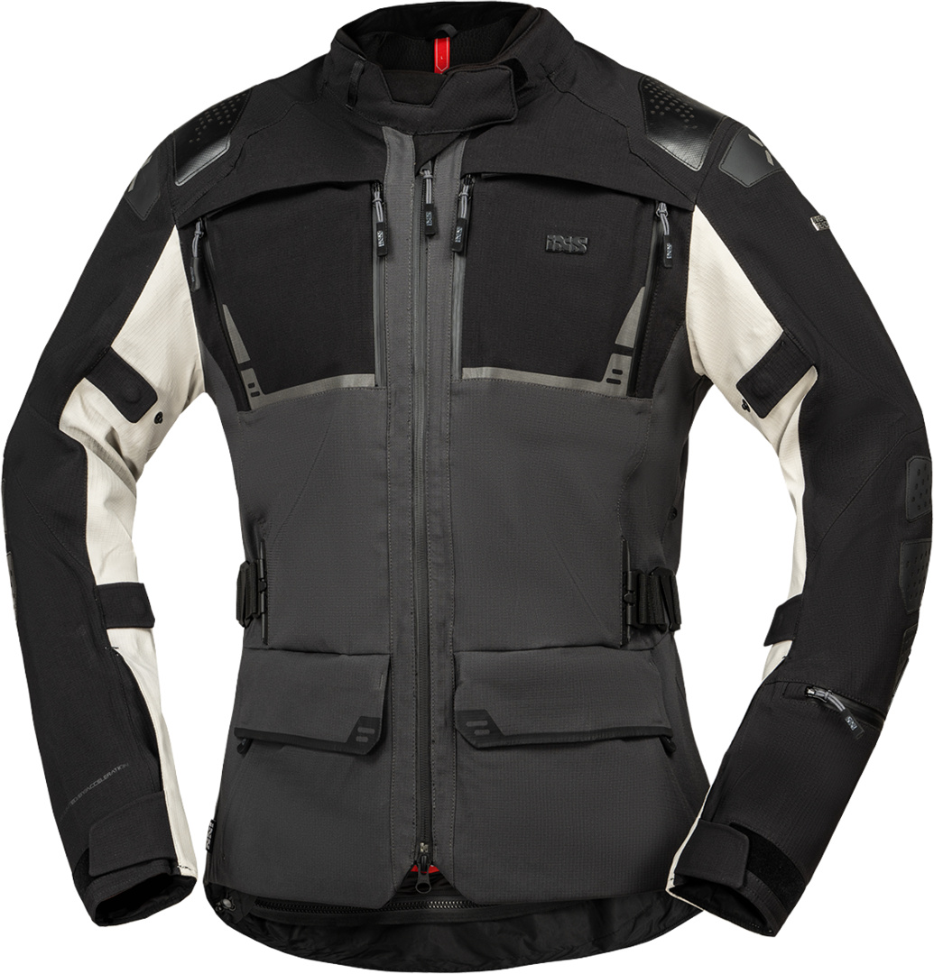 IXS Tourster-STX 2.0 Laminated Jacket Dark-Grey Black Cool-Grey 939 IXS Tourster-STX 2.0 Laminated Jacket Dark-Grey Black Cool-Grey 939