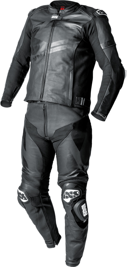 IXS Ace 1.0 2pc Suit Long Black 003 IXS Ace 1.0 2pc Suit Long Black 003