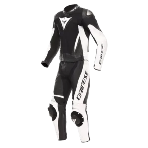 Dainese Demon Sprint 2pc Suit Black White White 318