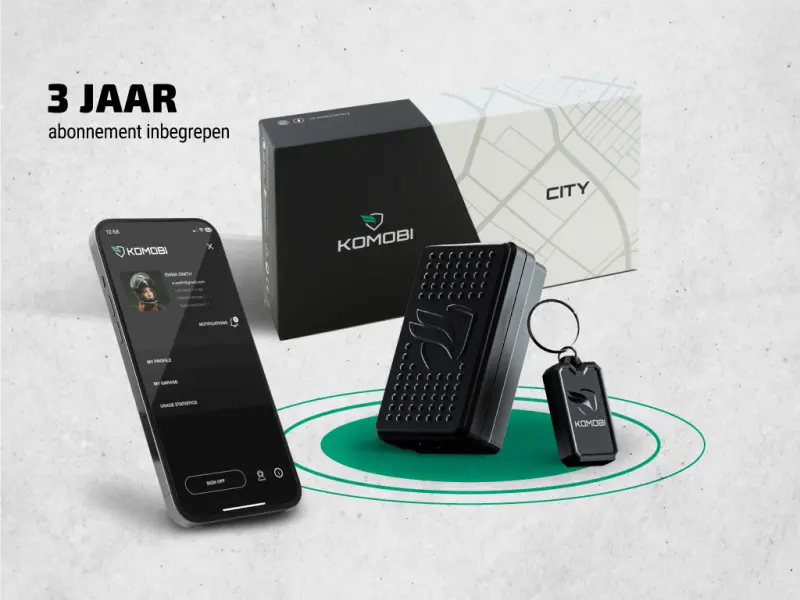 Komobi City Tracker 1 jaar Komobi City Tracker 1 jaar