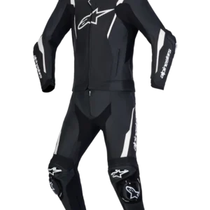 Alpinestars Missile V3 Leather Suit 2pc Black White 12