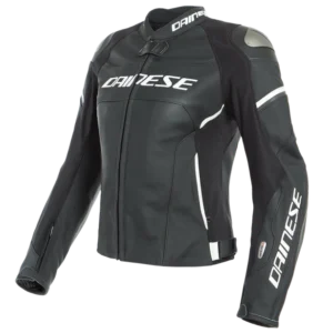 Dainese Racing 3 Lady D Air Jacket Matt Black Matt Black Pearl White