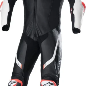 Alpinestars GP Tech V4 1pc Suit Black White 12